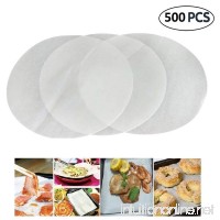 (Set of 500) Non-Stick Round Parchment Paper 6 Inch Diameter Baking Paper Liners for Round Cake Pans Circle - B071W822T7